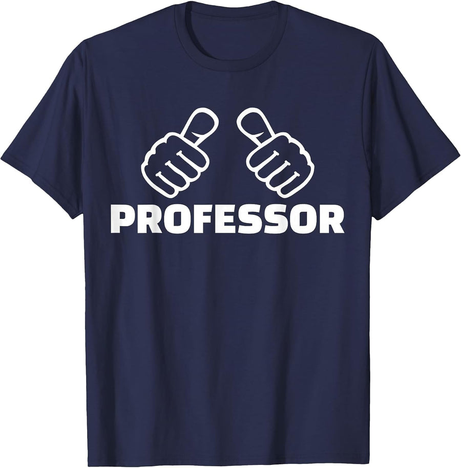 Professor T-Shirt - Navy Blue