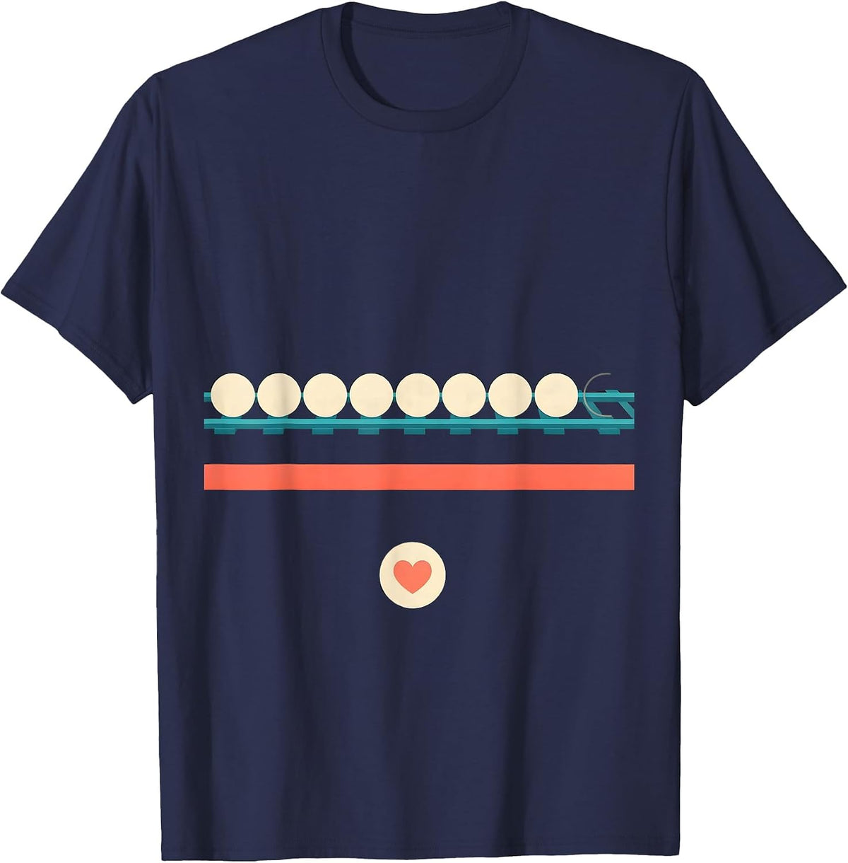 Men's Pluto Demotion Funny Space Science Astronomy Humor T-Shirt - Navy Blue