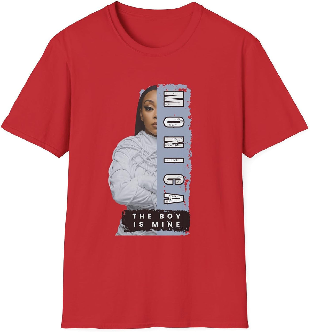 Monica Retro Diva Graphic Tee – 90s Nostalgic Inspired, Unisex Soft-Style, Music Fan, The Boy is Mine Fan Concert T-Shirt -