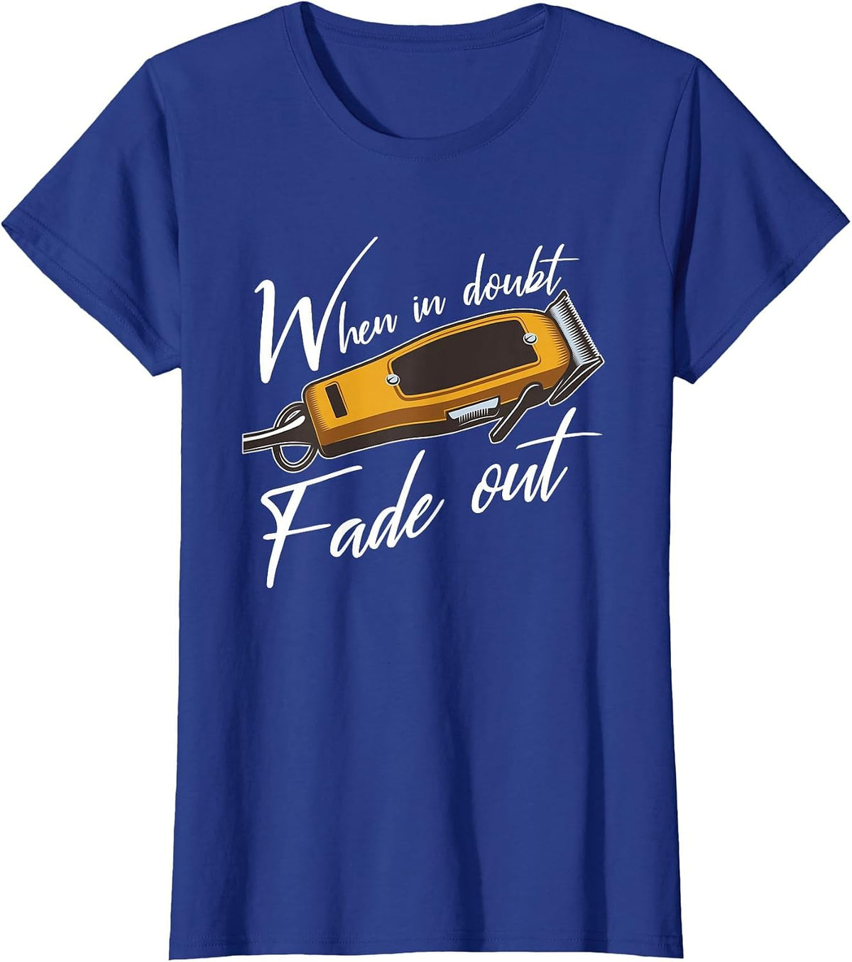 Barber - Hairdresser Hairstylist Barbershop Barber T-Shirt - Royal Blue