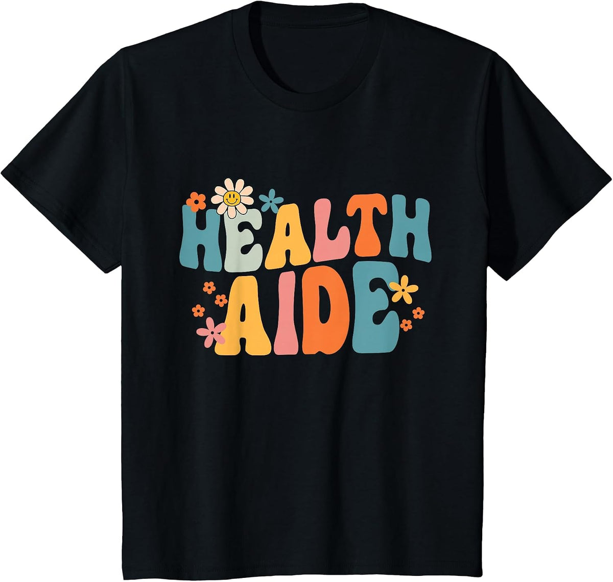 Admin Squad School Assistant Principal Health Aide Squad T-Shirt - Black