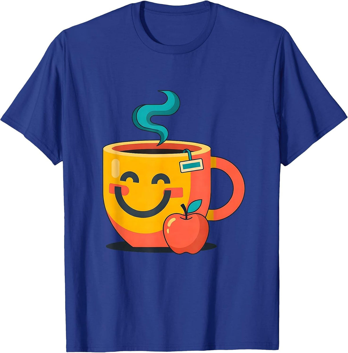 Happy To See Your Face Favorite Teacher Gift T-Shirt - Royal Blue