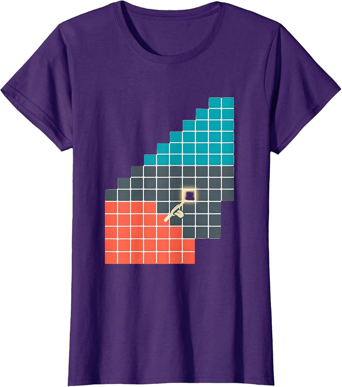 Can I Lick It Periodic Table Science Humor Teacher Gift T-Shirt - Purple