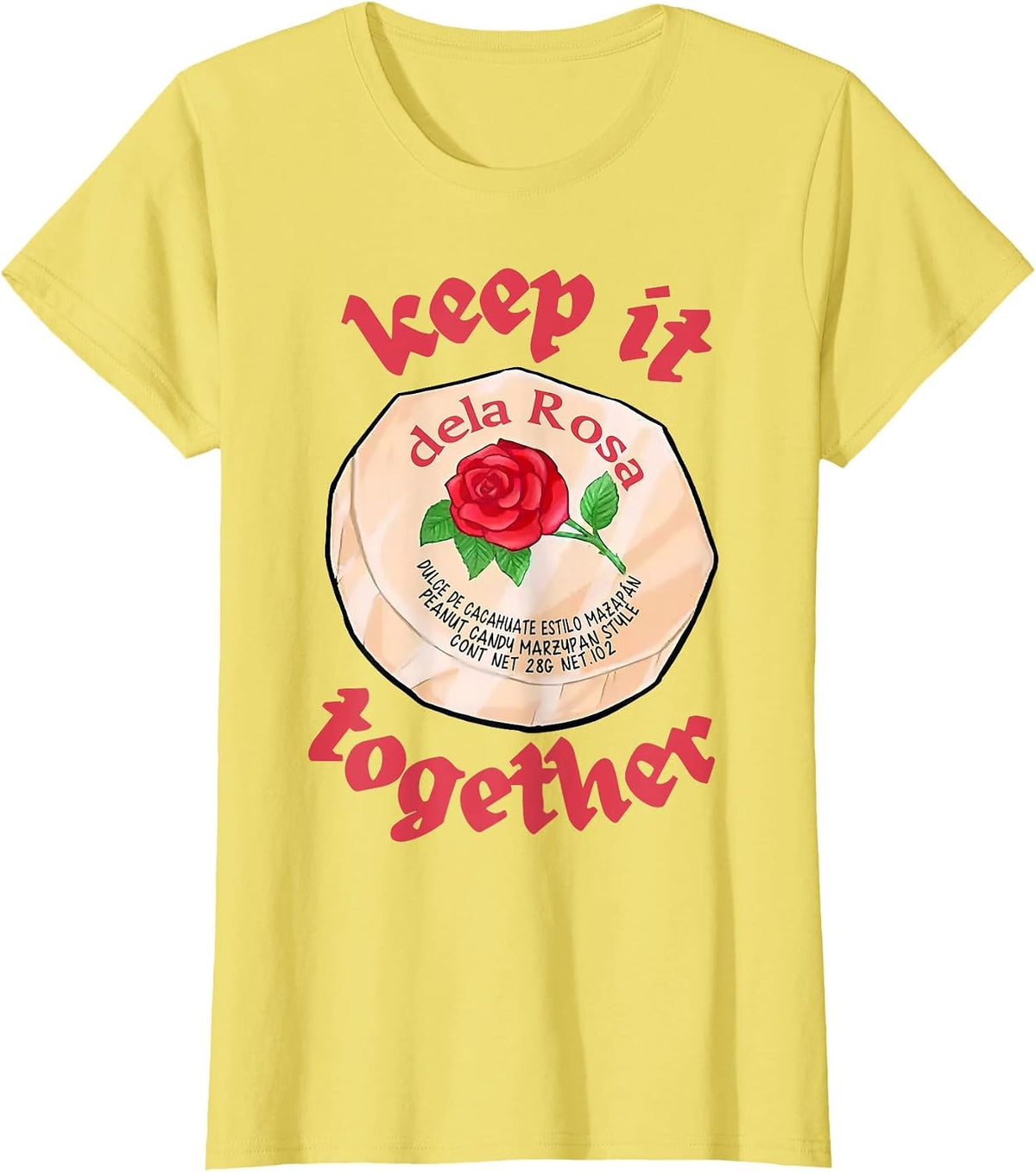 Keep It Together Spanish Teacher T-Shirt - Lemon Yellow