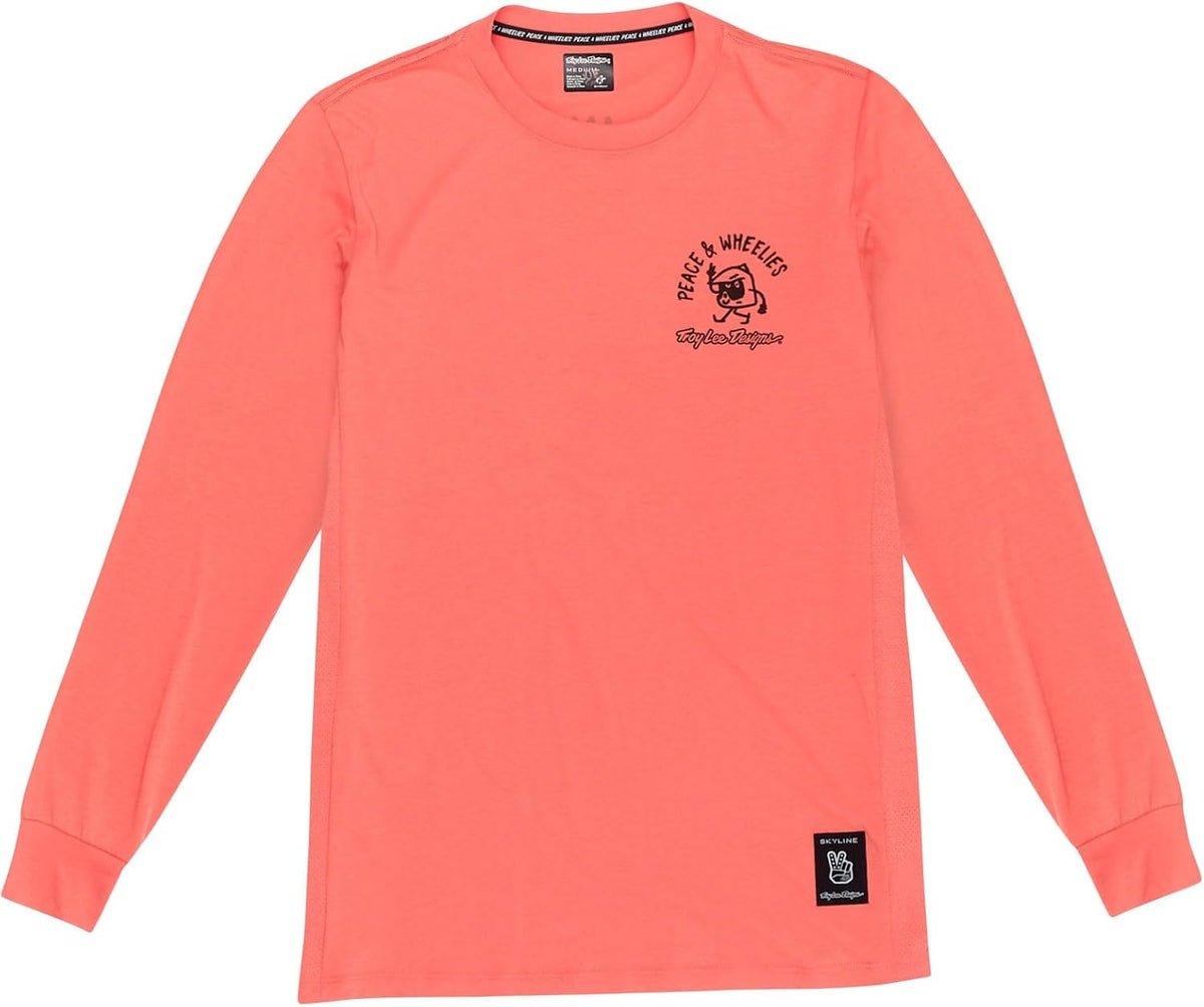Troy Lee Designs Skyline Ride Long Sleeve Tee - P&w Melon