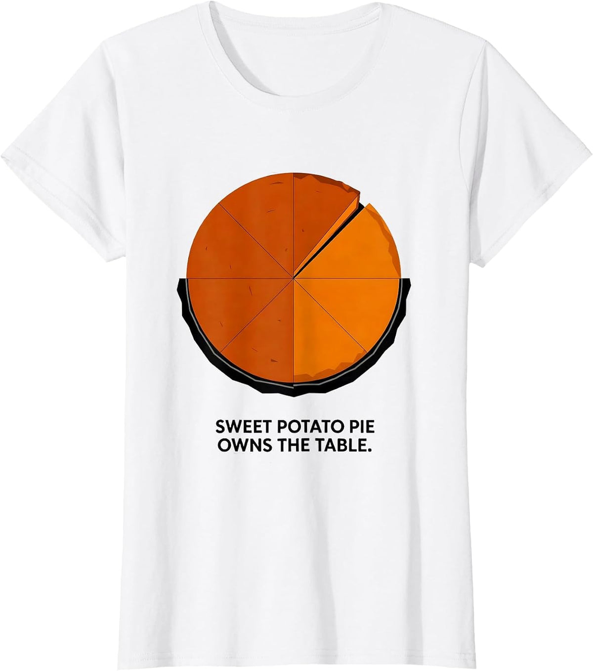 Sweet Potato Pie Owns The Table Bootleg 90's Rap Vintage T-Shirt - White