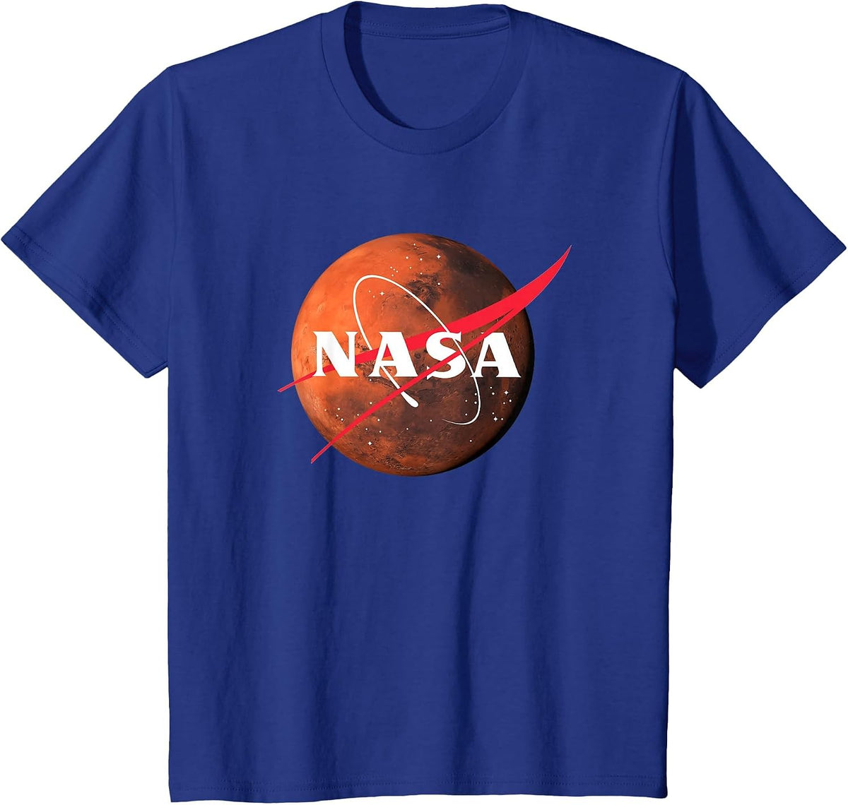 NASA Mars Meatball Space Science Teacher T-Shirt - Royal Blue