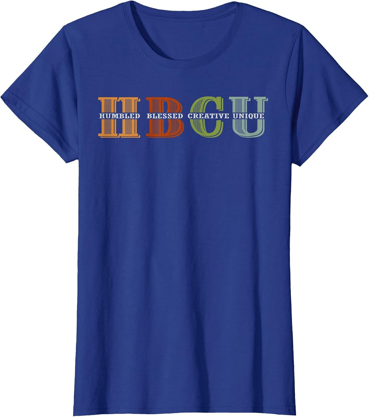 HBCU School Matters Historical Black College Alumni HBCU.ish T-Shirt - Royal Blue