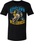 500 LEVEL Keyshawn Whitehorse PBR Carolina Cowboys Adult Men's Cotton T-Shirt - As Pictured