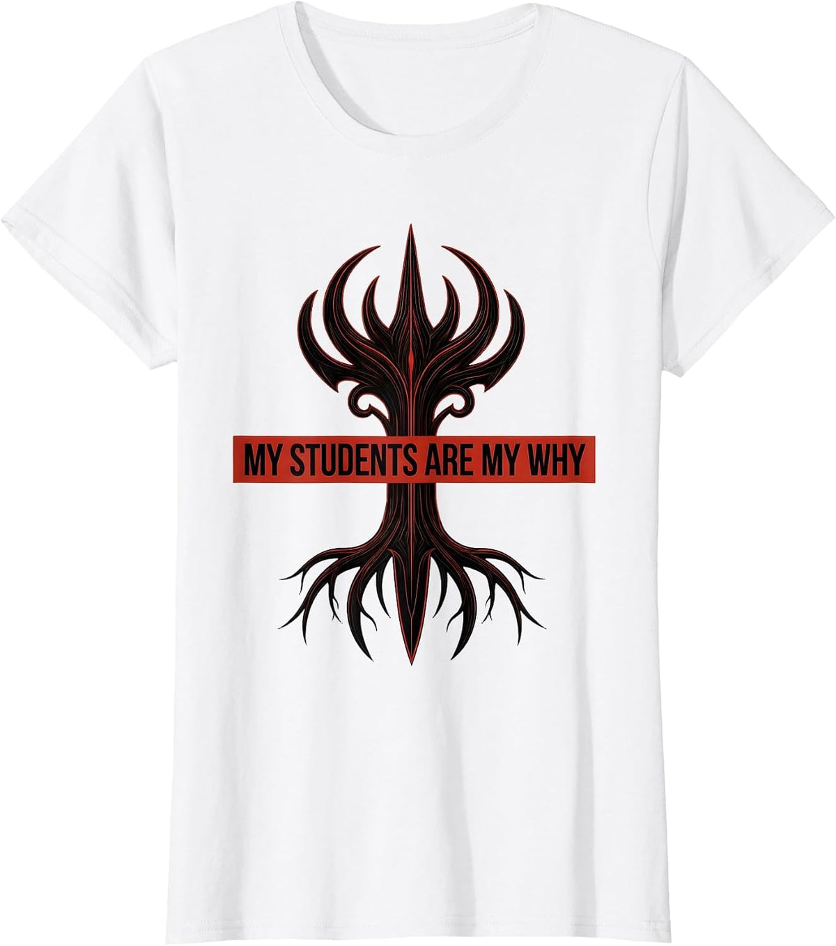 My Students Are My Why 4th Grade Teacher Design T-Shirt - White