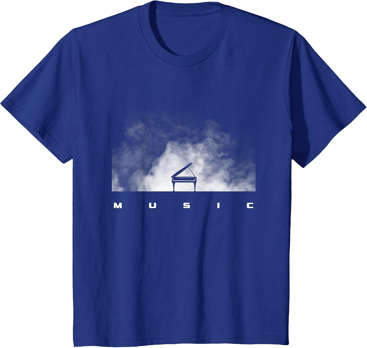Music Pianist Piano T-Shirt - Royal Blue