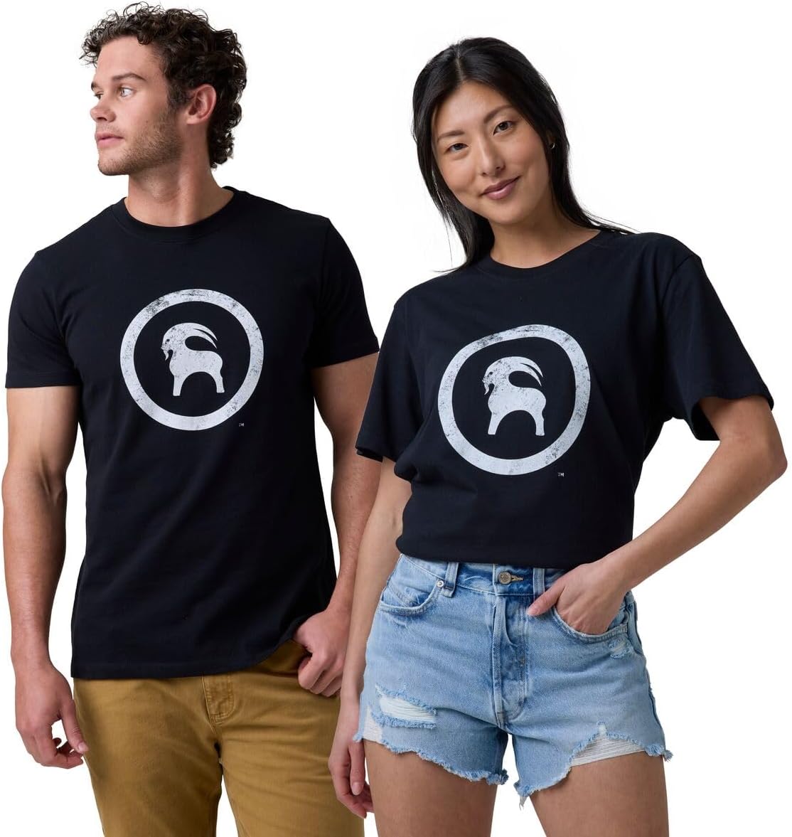 Backcountry, BGA Goat T-Shirt - Black\/White Goat