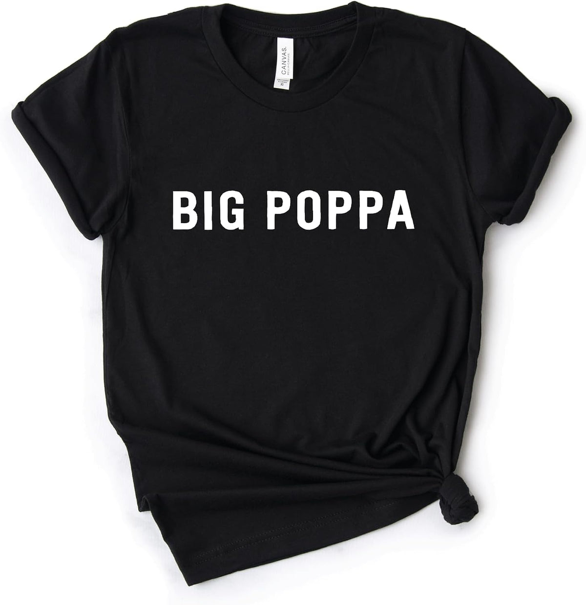Big Poppa Shirt, Hip Hop Shirt, Rap Gift, Softstyle Unisex Tee - Black