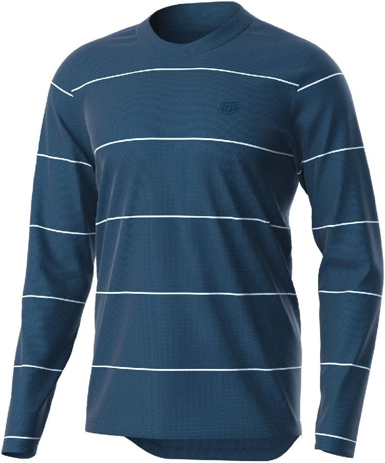 Troy Lee Designs Flowline Long Sleeve Jersey - Revert Blue