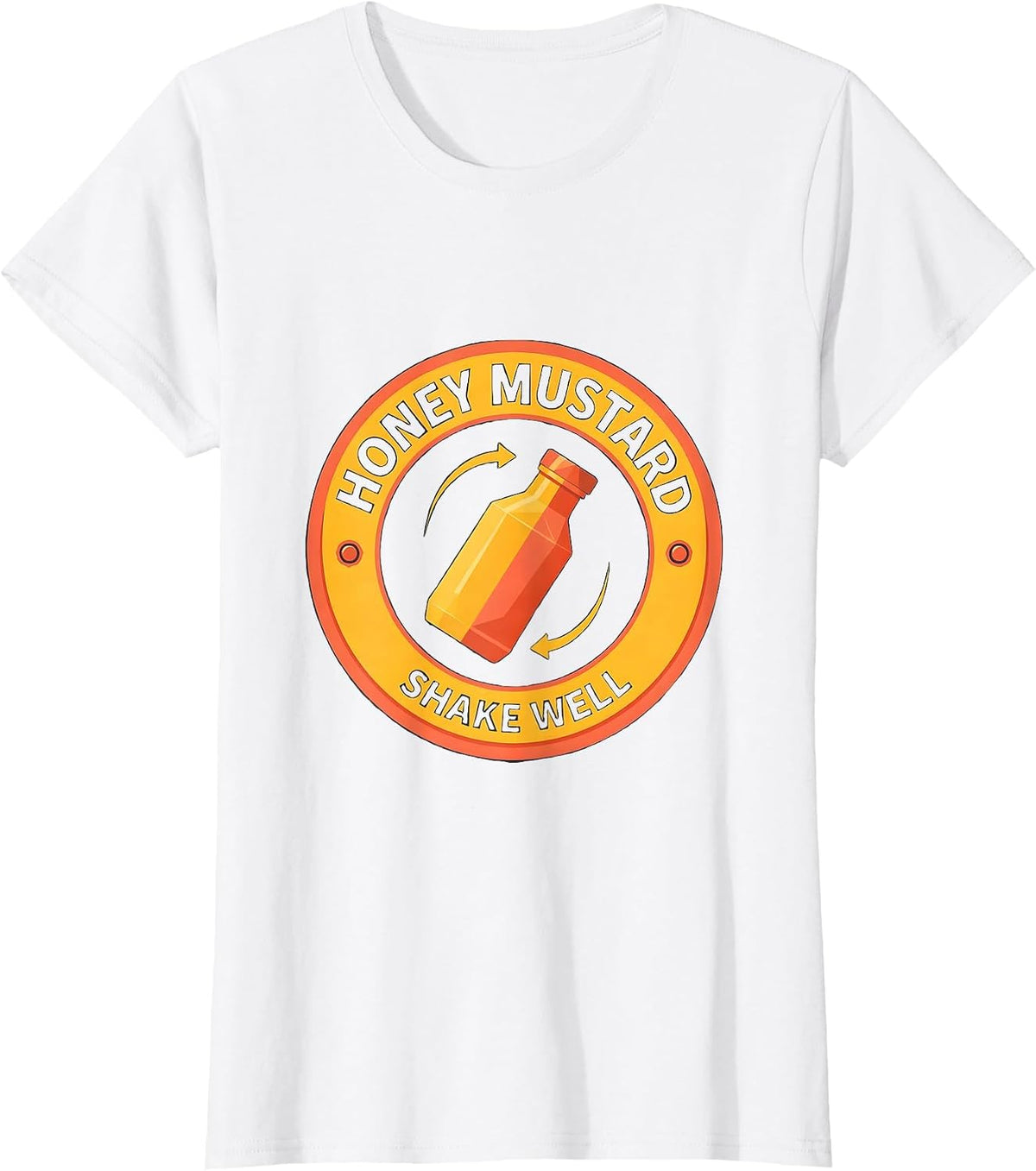 Shake Well — Honey Mustard Funny Halloween Matching Costume T-Shirt - White
