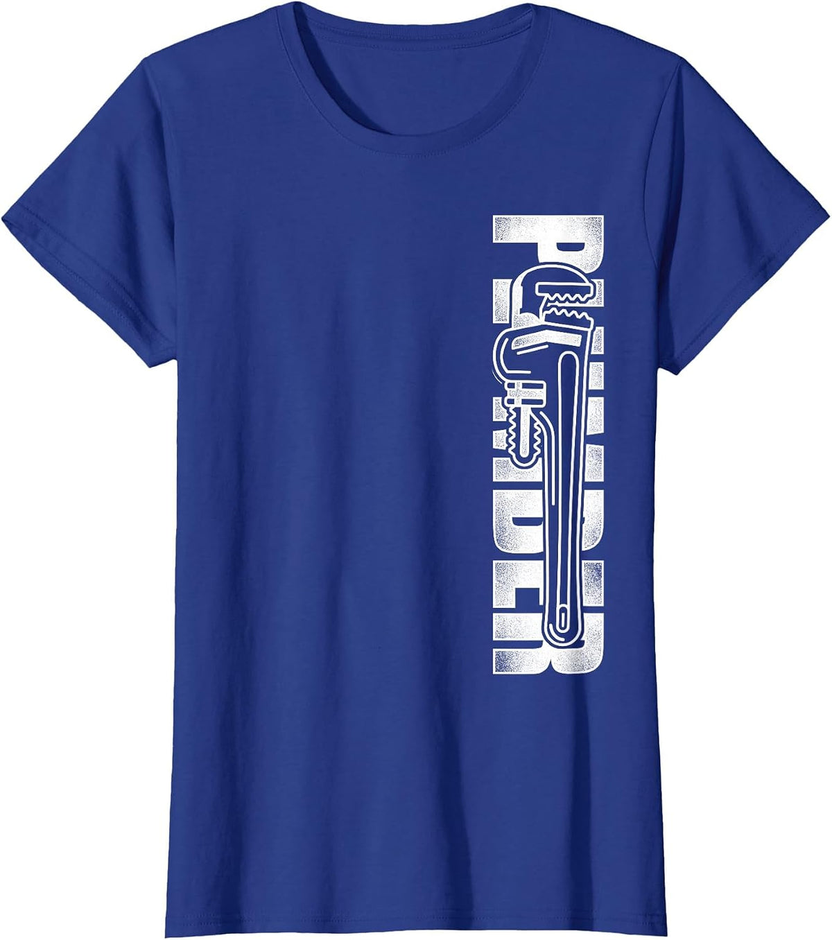 Plumber Vintage Plumber T-Shirt - Royal Blue