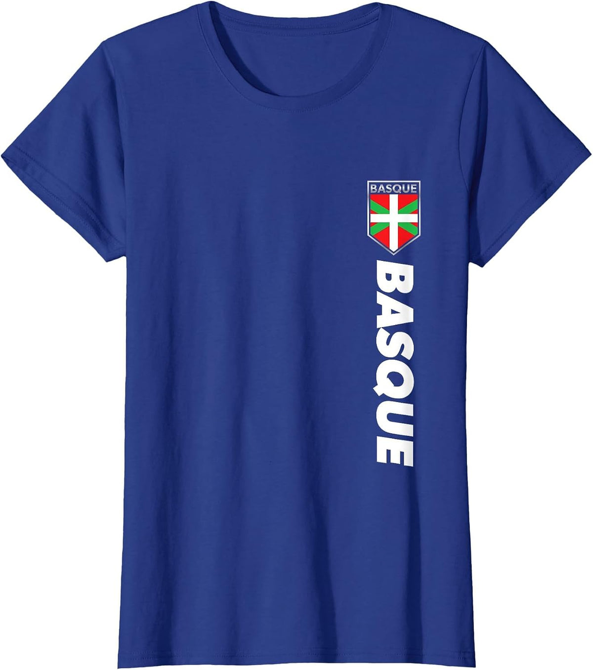 Basque Spain Victory Basque Football Shirt T-Shirt - Royal Blue