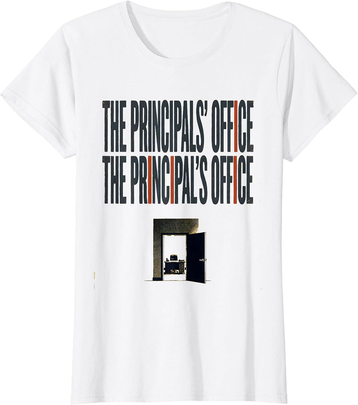 Women's The principals' office The principal's office Funny English T-Shirt - White
