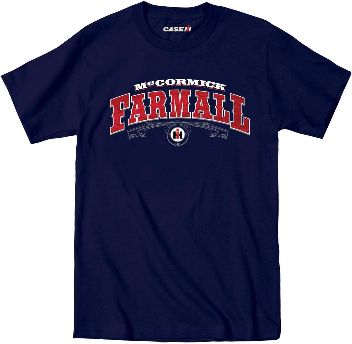 Country Casuals Farmall Western - Men's Short Sleeve Graphic T-Shirt - Navy