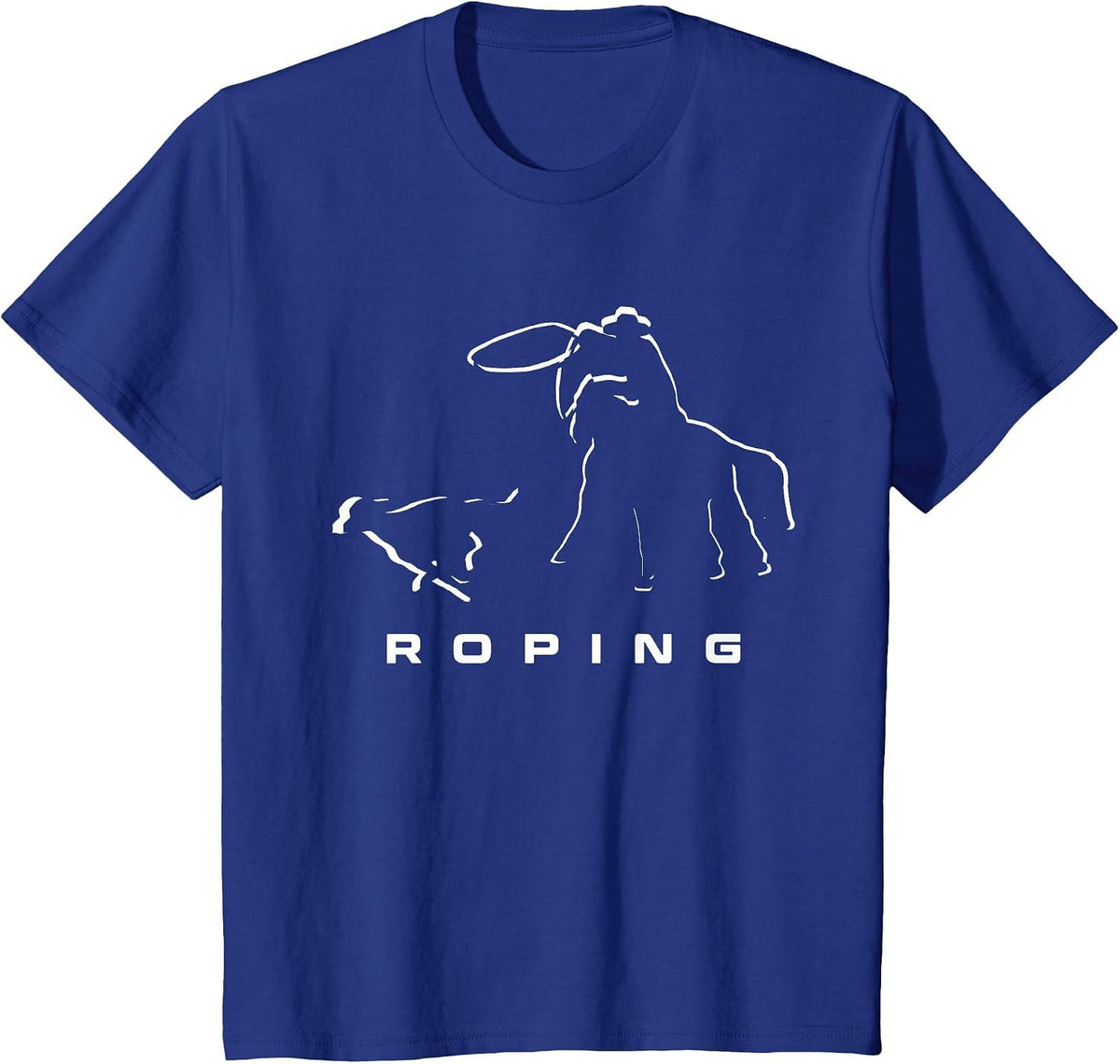 Roping Apparel - Roping T-Shirt - Royal Blue