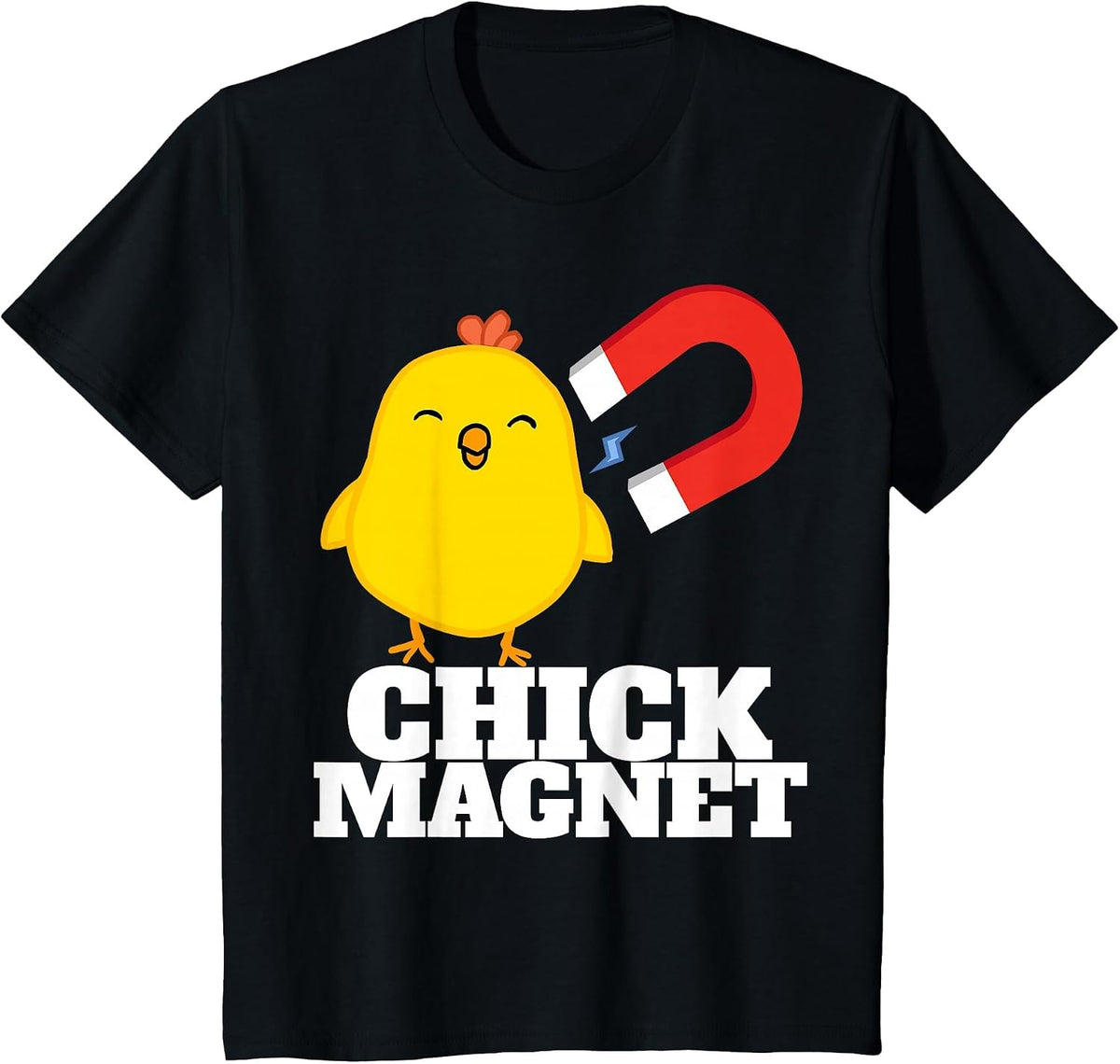 Chick Magnet T-Shirt - Black