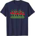 Tomato Whisperer Love Growing Tomatoes T-Shirt - Navy Blue