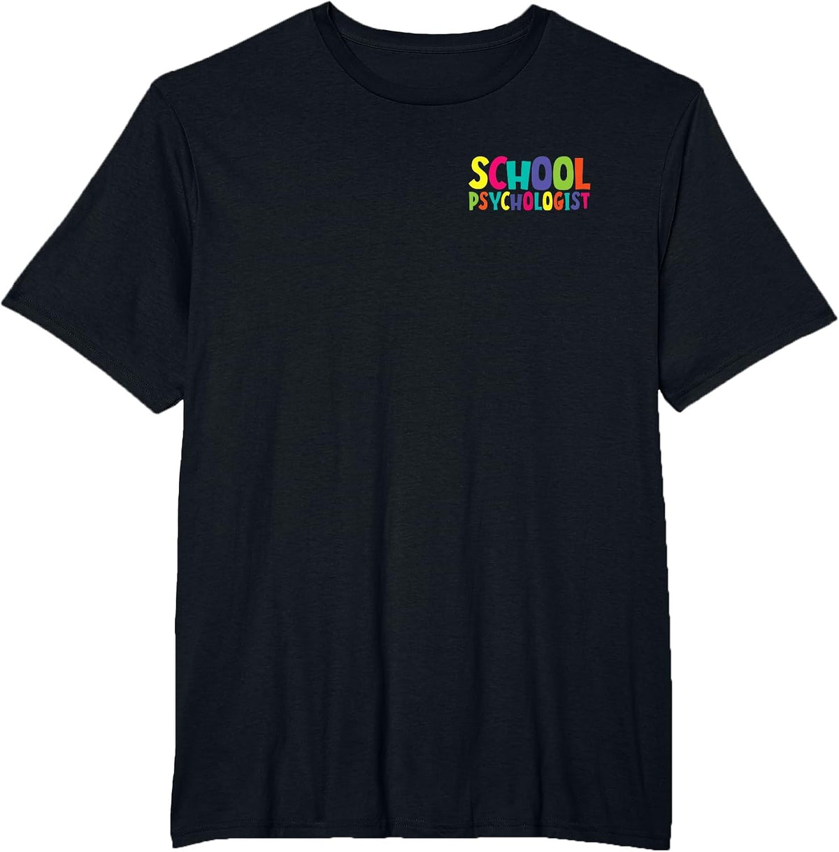 School Psychology Women School Psychologist T-Shirt - Black