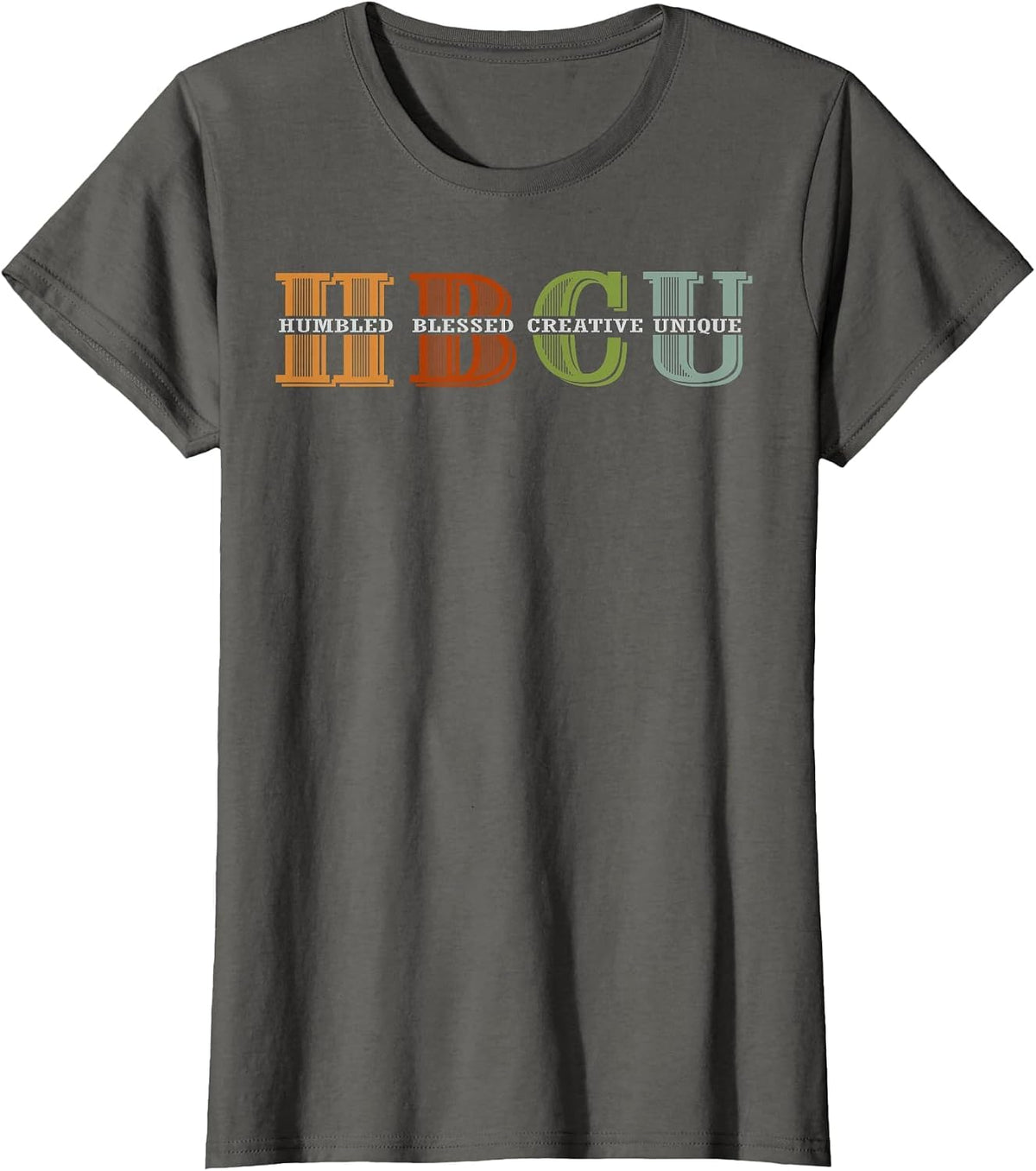 HBCU School Matters Historical Black College Alumni HBCU.ish T-Shirt - Asphalt Grey