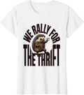 Women's We Rally For The Thrift Funny Hedgehog Vintage Collector T-Shirt - White
