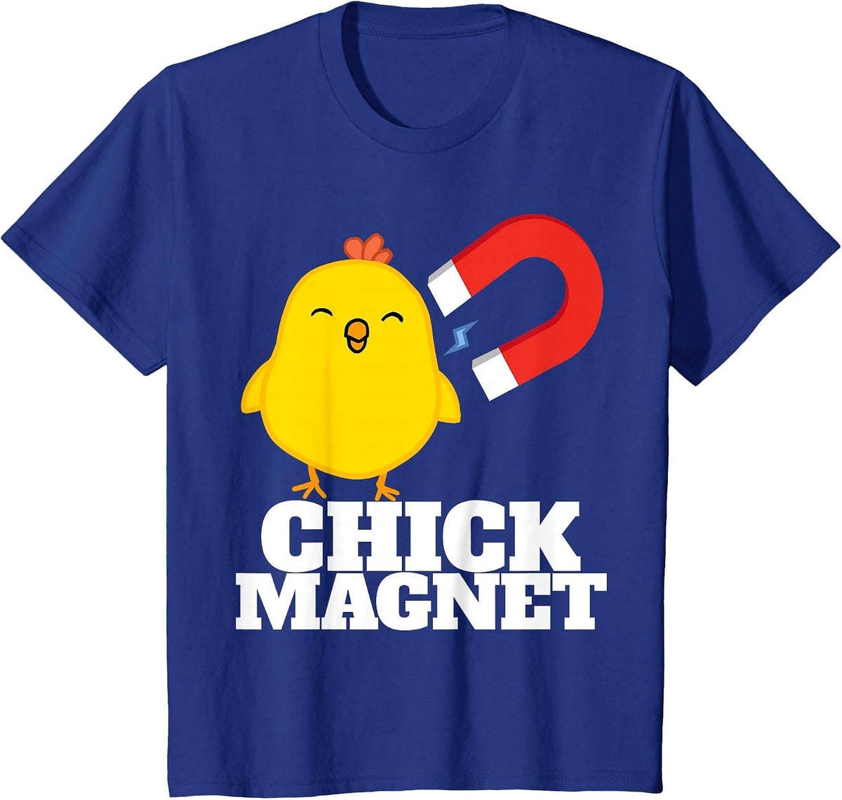 Chick Magnet T-Shirt - Royal Blue