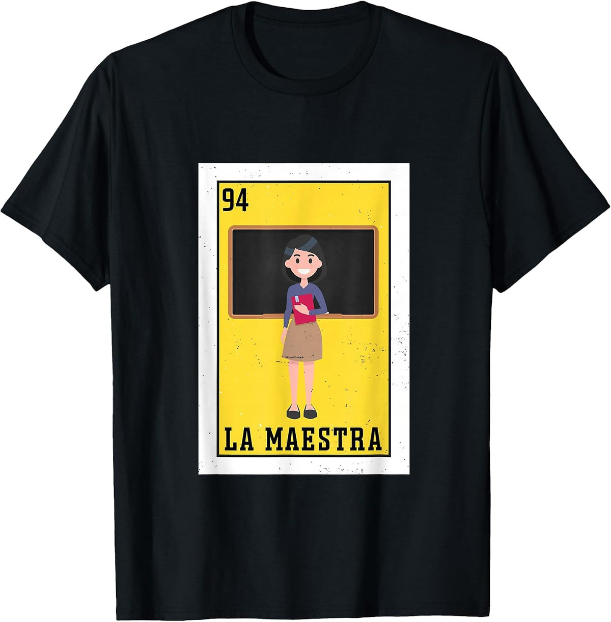 La Maestra T-Shirt - Black