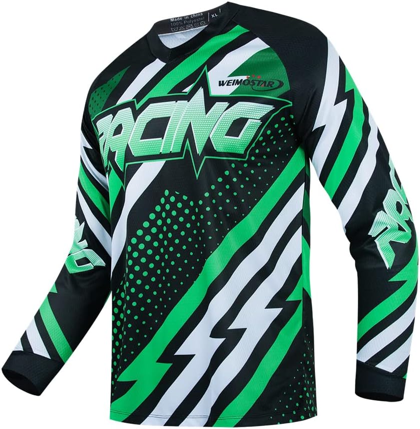 Cycling Sweatshirt Men MTB T-Shirt Long Sleeve Bike Motorcycle Shirts Bike Jersey Tops UV Protection - Cd9591