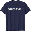 Factorial T-Shirt T-Shirt - Navy Blue