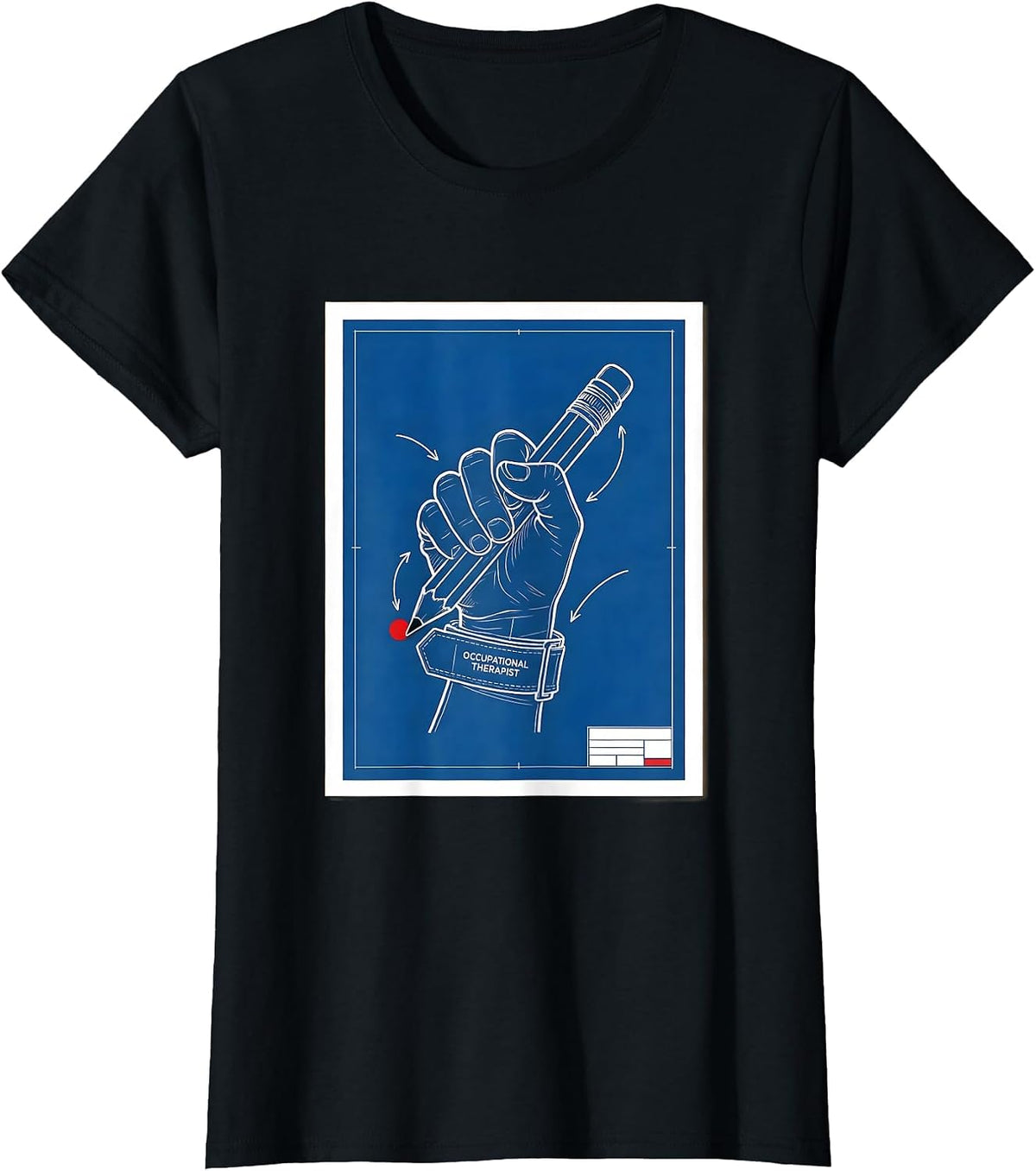Occupational Therapist Vintage Retro OT Month Celebration T-Shirt - Black
