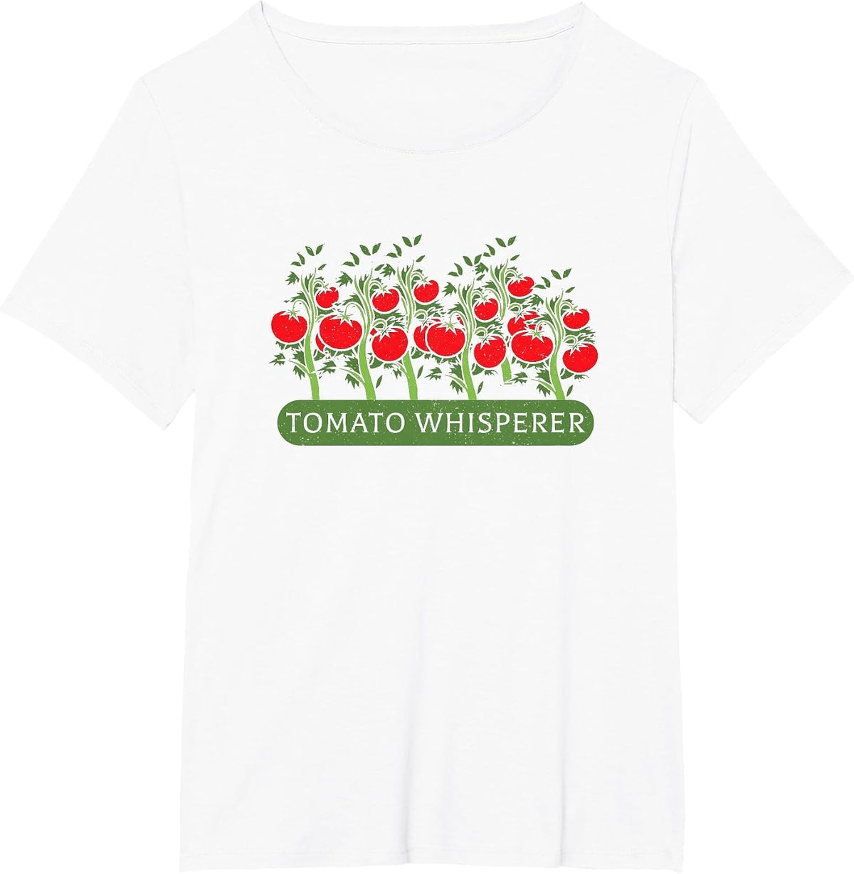 Tomato Whisperer Love Growing Tomatoes T-Shirt - White