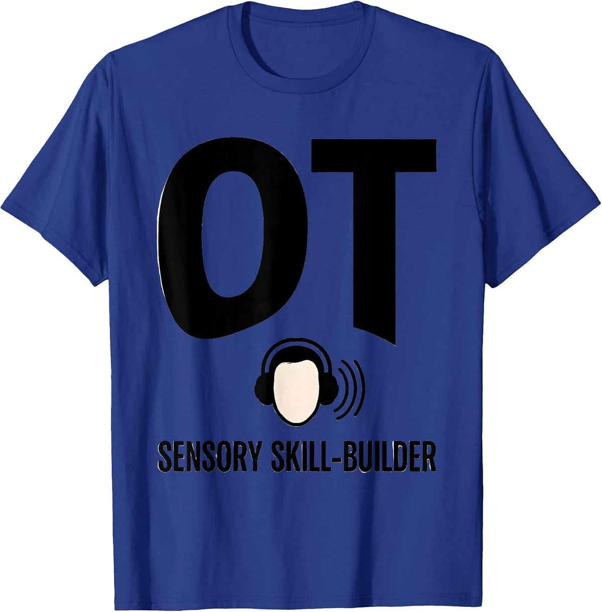 Men's OT Sensory Skill-Builder Occupational Therapy Professional T-Shirt - Royal Blue