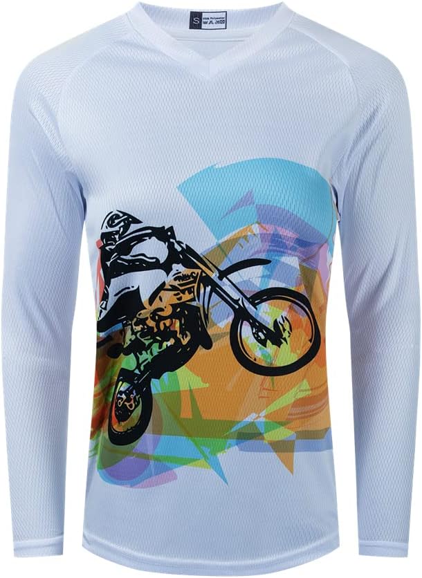 Dirt Bike Jersey Cycling Jersey Women Motocross Mountain MTB Gear Long Sleeve Motorcycle Downhill T-Shirt Fishing Clothing -