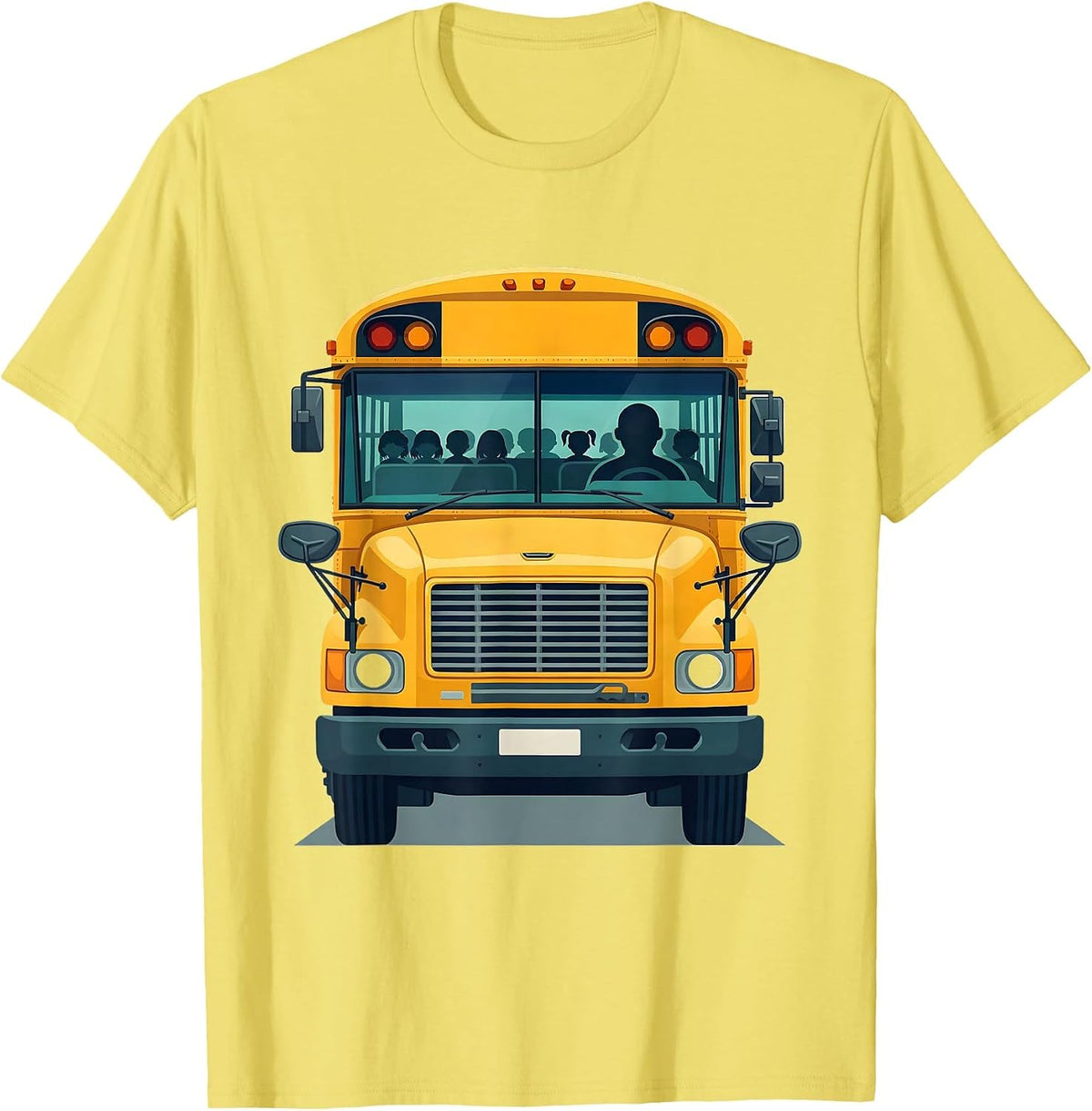 Men's School Bus Driver Funny Appreciation Gift for Drivers T-Shirt - Lemon Yellow