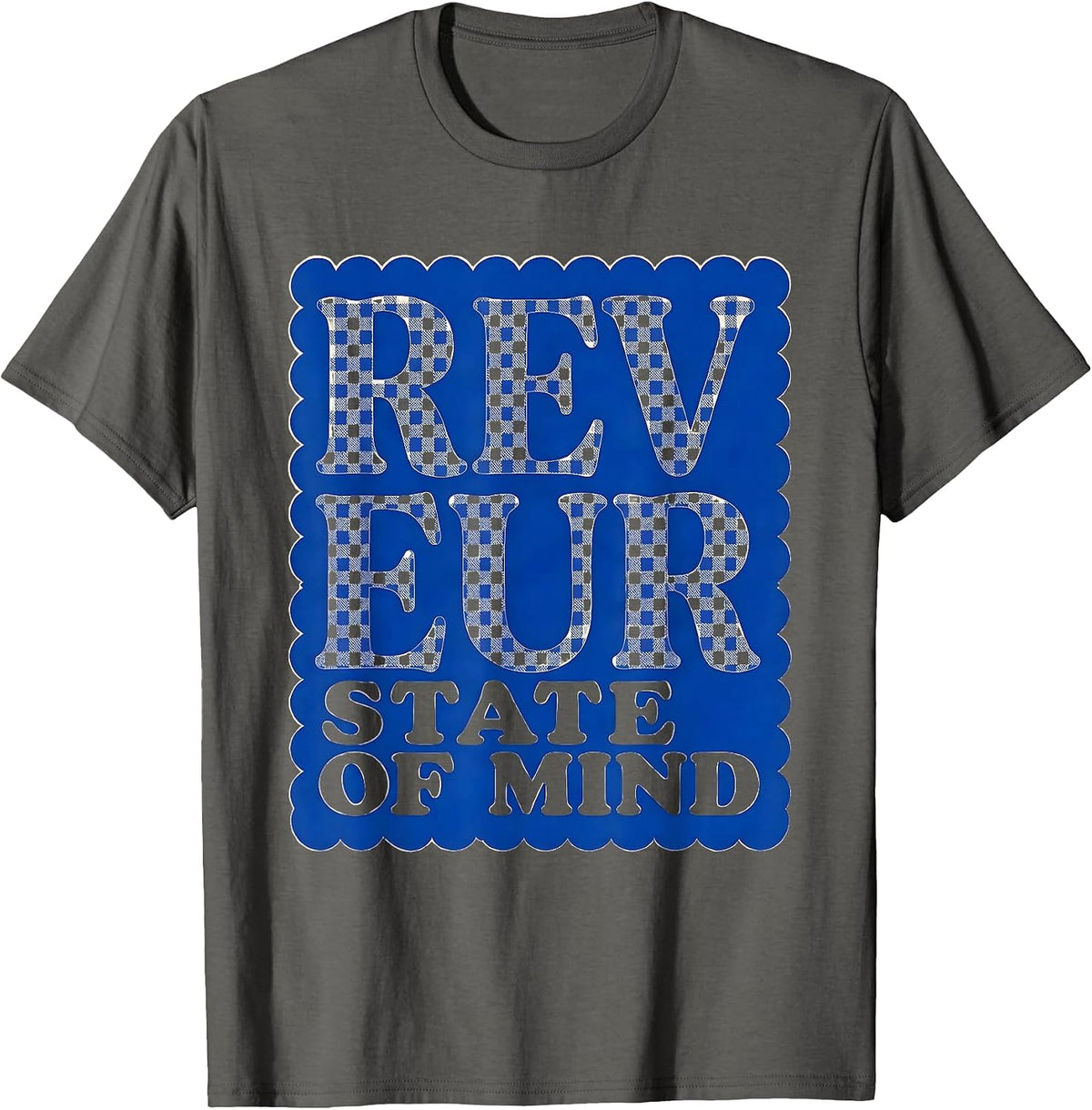Reveur State of Mind Dreamer House Design T-Shirt - Asphalt Grey