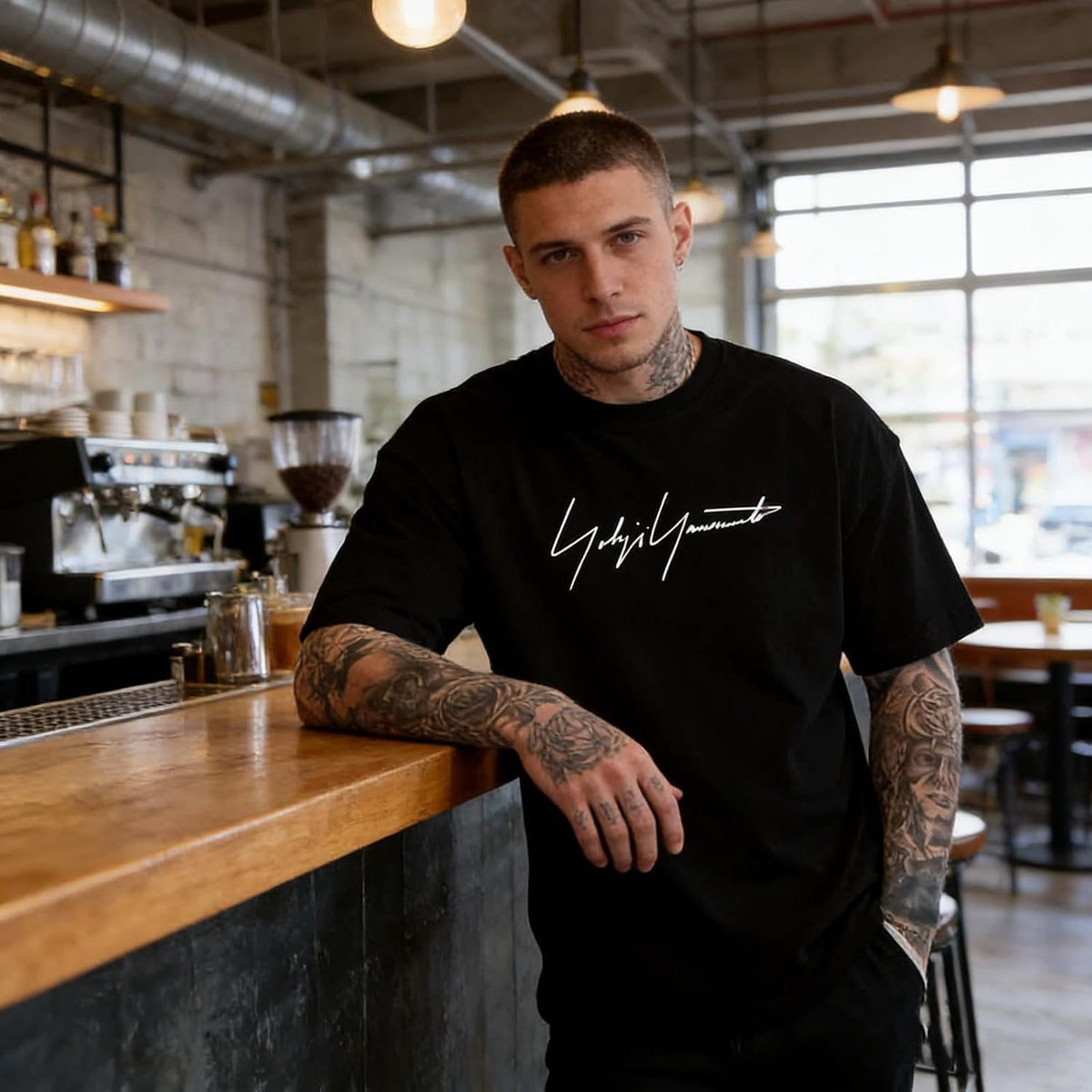 Men's Casual Summer T-Shirt Soft Breathable Round-Neck Short Sleeve Digital Print T-Shirt for Men Birthday - size chart