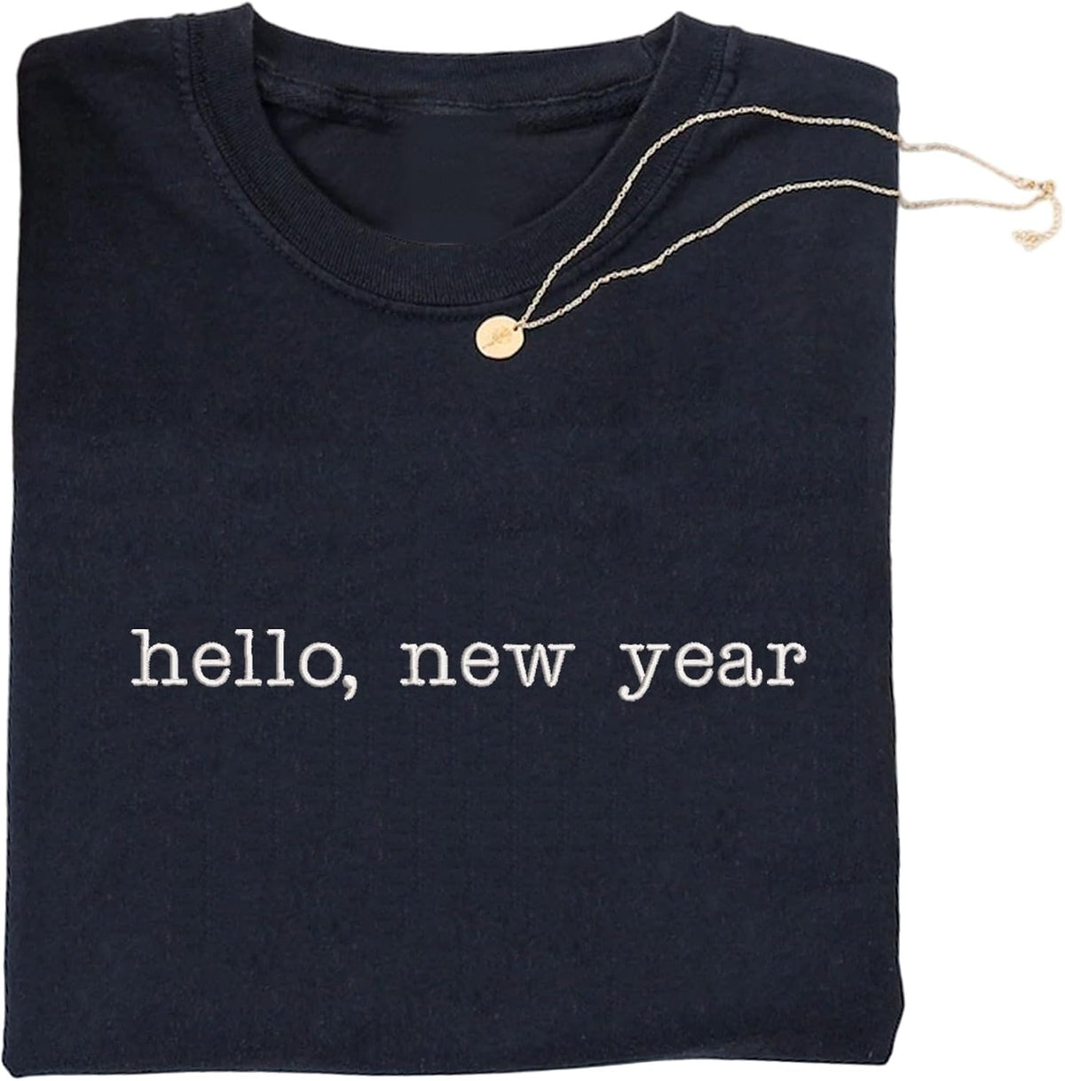 KEEP ON DREAMING Hello New Year Countdown, Festive Champagne and Confetti, Cheerful Midnight Celebration Artwork T-Shirt -