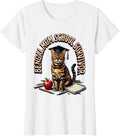 Women's Bengal Mom School Survivor Cat Lover Design T-Shirt - White
