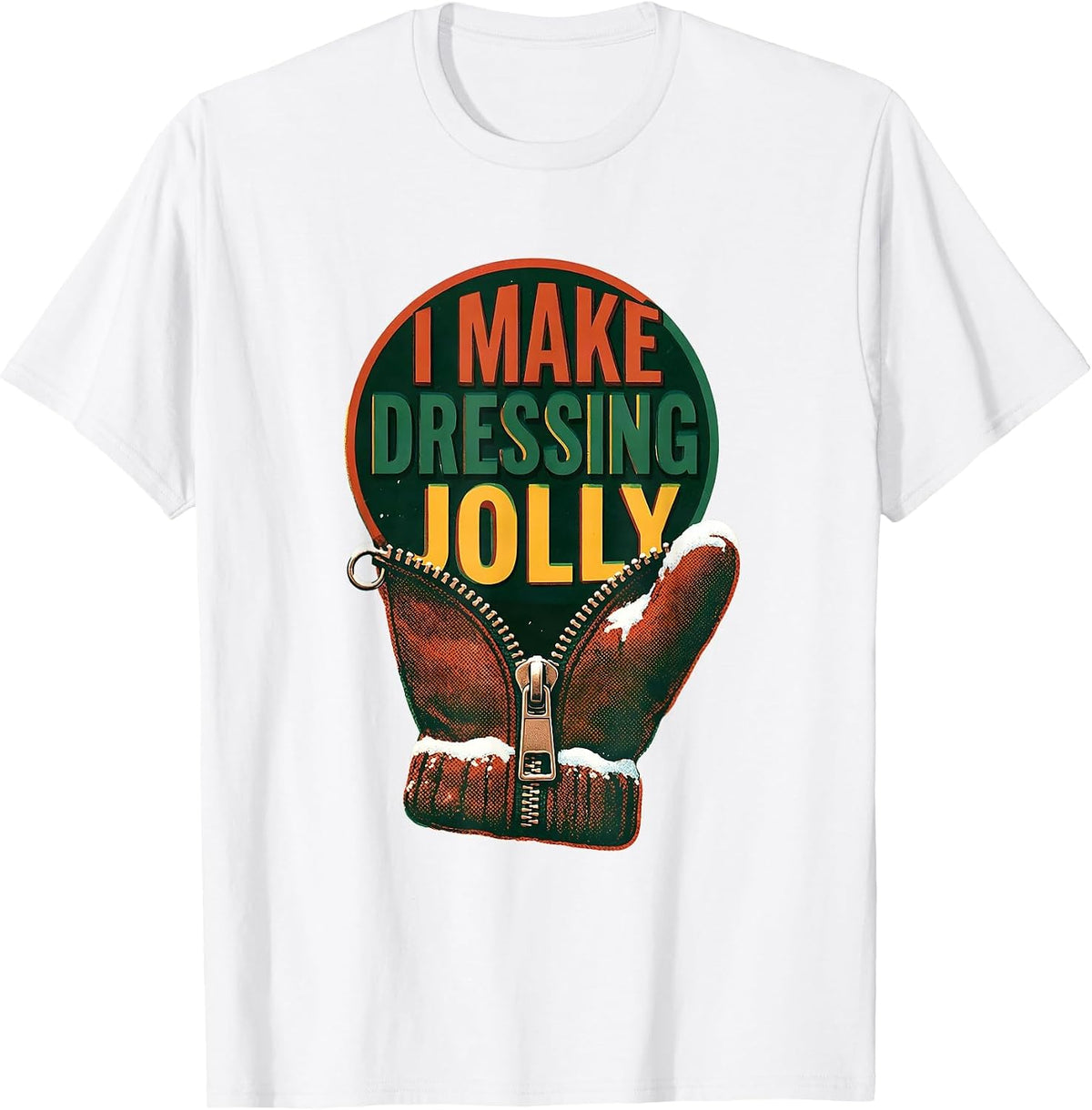 Men's I Make Dressing Jolly Occupational Therapist Christmas T-Shirt - White