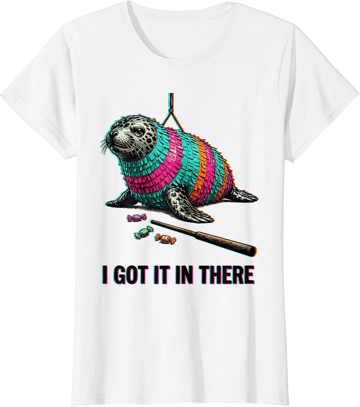 Women's I Got It In There Funny Cinco De Mayo Party Costume T-Shirt - White