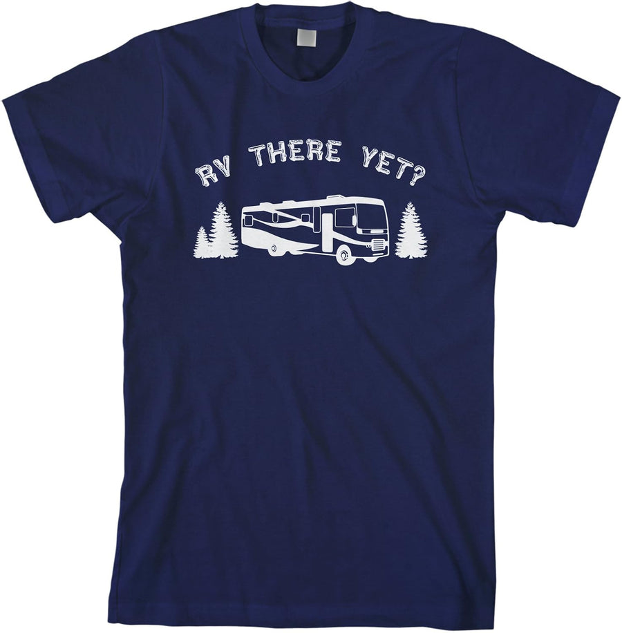 Threadrock Men's RV There Yet? T-Shirt - Navy