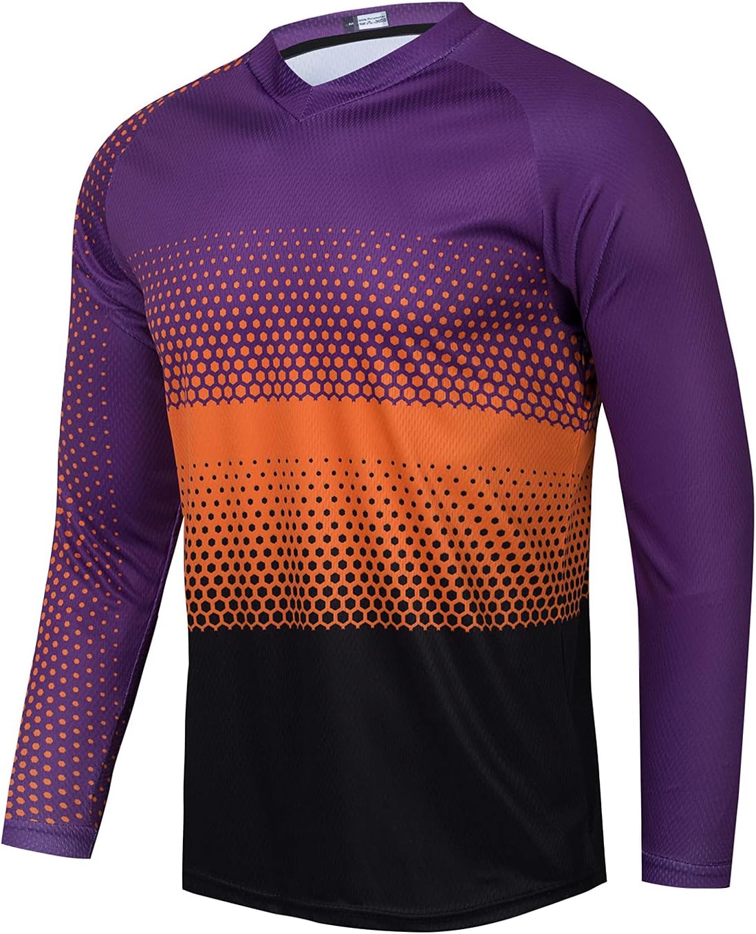 Hotlion Men's Motocross Jersey Dirt Bike Shirt Road Off-raod Cycling Jersey Long Sleeve Racewear - Cu9002