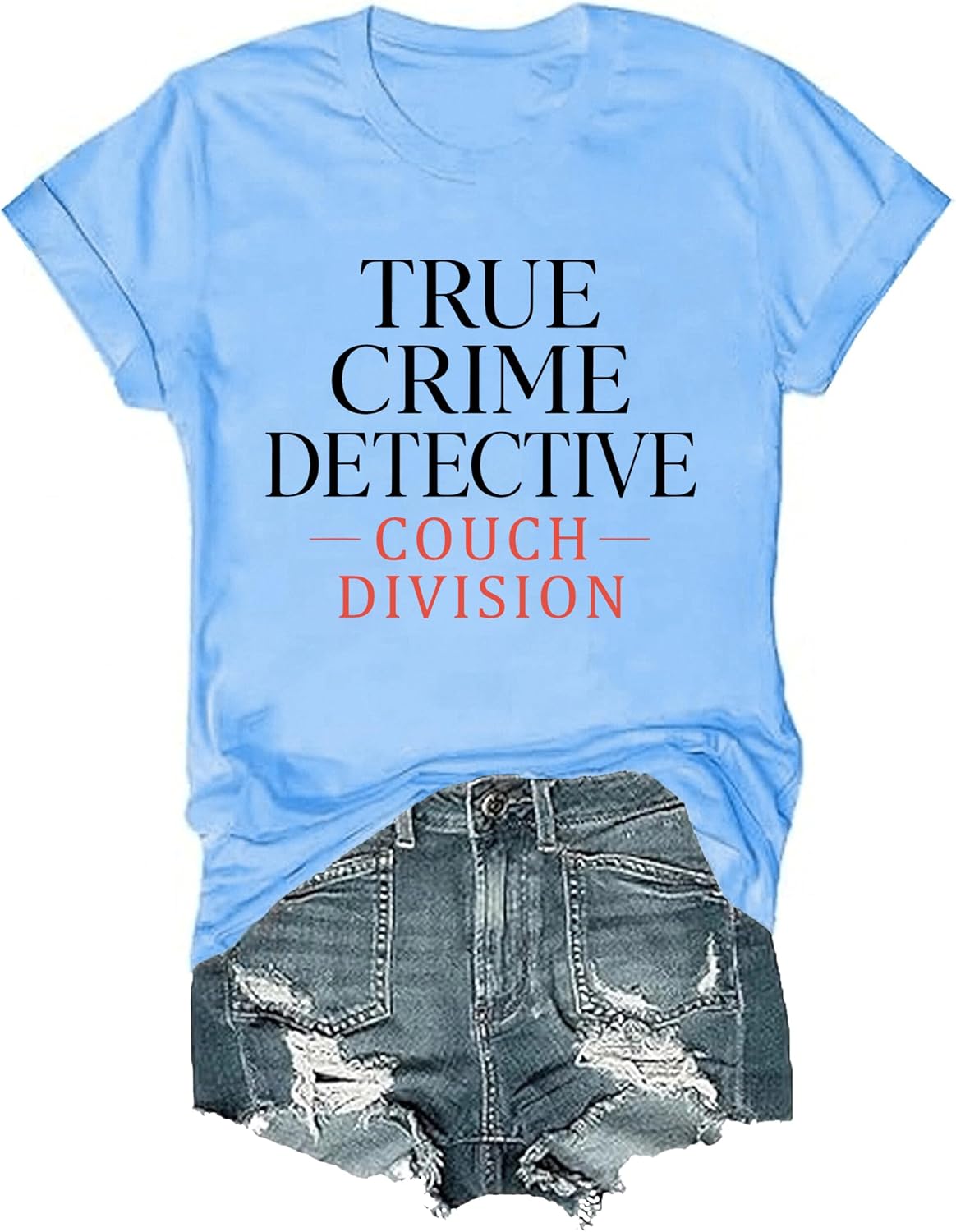 True Crime Detective Couch Division Shirt True Crime Detective Couch Division Funny True Crime Lover T-Shirt Unisex -