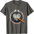 Kindness Teacher Pencil Heart Chalkboard Design T-Shirt - Asphalt Grey