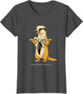 Women's I Was Just Being Thoughtful Funny Honey Badger Animal Humor T-Shirt - Dark Heather Grey