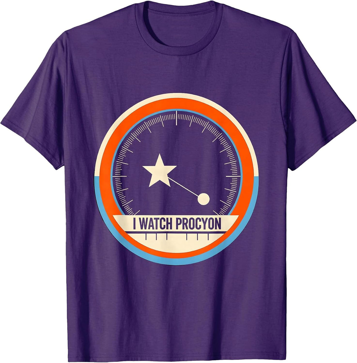 I Watch Procyon Celestial Astronomy Stargazer Nerd Gift T-Shirt - Purple